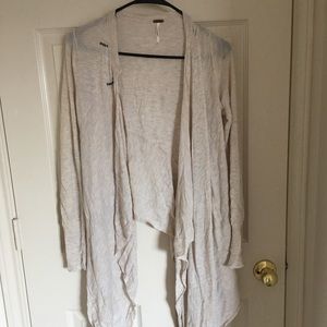 Free People Asymmetrical Light sweater